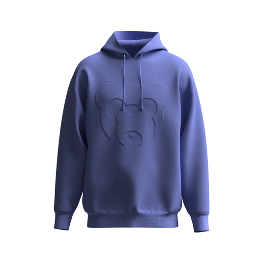 Embossed hoodie